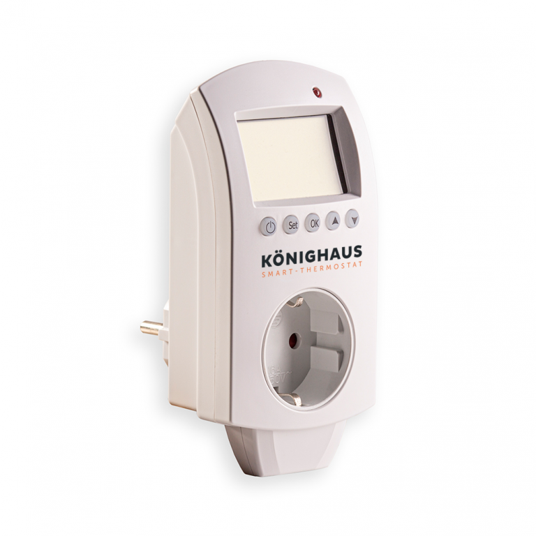 Könighaus Zubehör: Smart-App Stecker-Thermostat